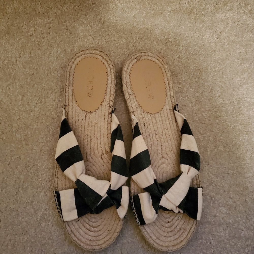 J. Crew Espadrille sandals NWT